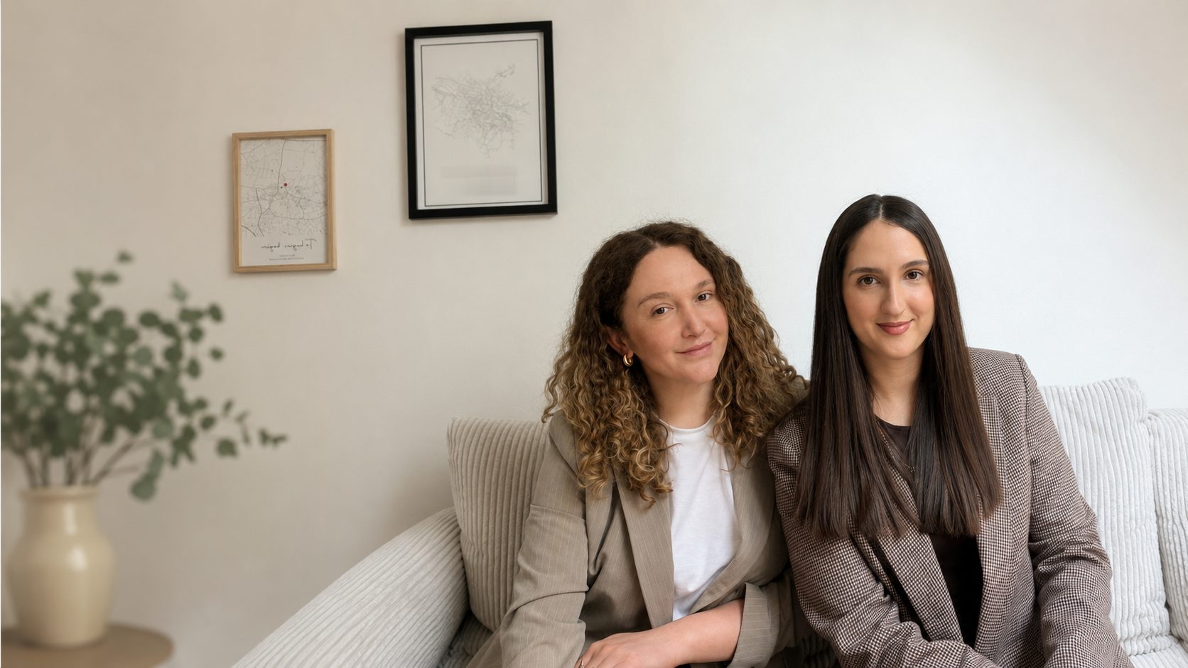 Alexandra Moldovan and Tatiana Poupinha, founders of ALIGN.